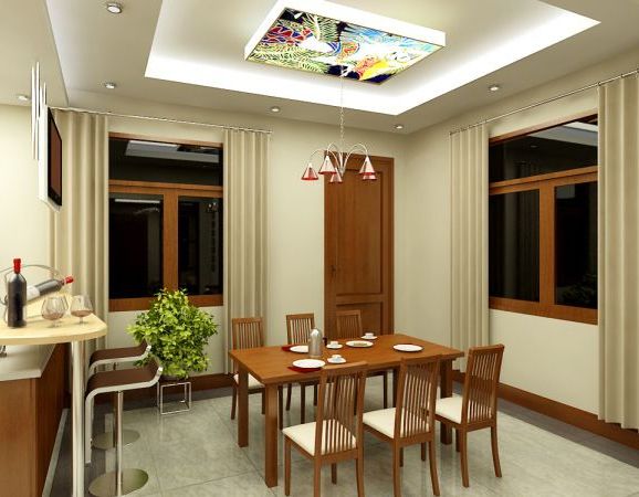 Trần thạch cao 006